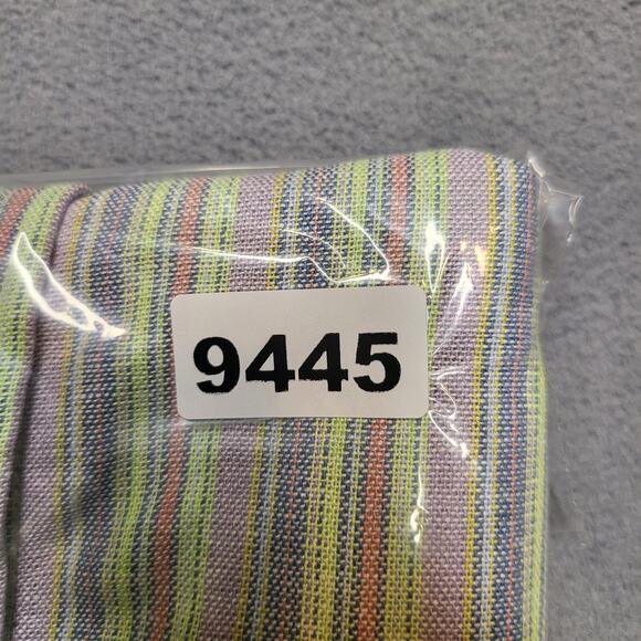 Wezc Linen Blend Shirt Mens M Striped Button Up Short Sleeve - Picture 8 of 8